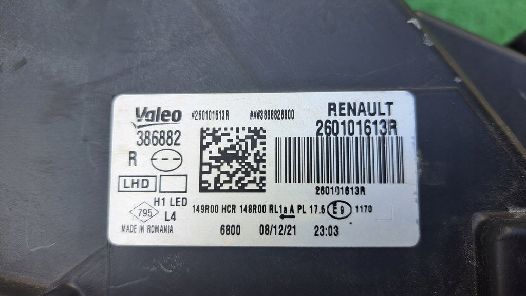 Frontscheinwerfer Dacia Duster 260101613R LED Rechts Scheinwerfer Headlight