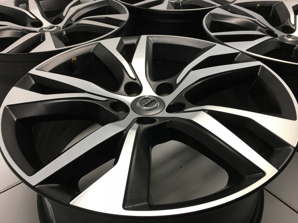 4x Alufelge 18 Zoll 8.0" 5x108 42ET Matt Schwarz 31471482 Volvo V70 I Rim Wheel FEL7013483396oz