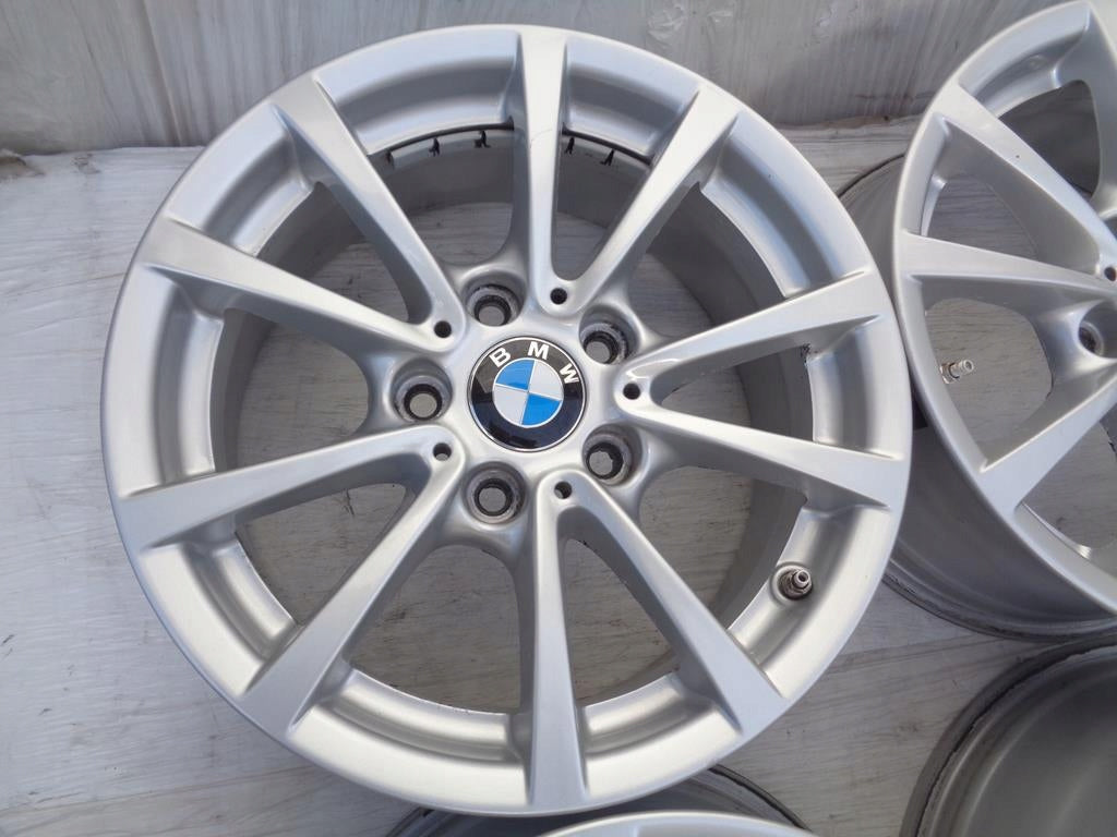 4x Alufelge 16 Zoll 7.0" 5x120 31ET Glanz Silber BMW 1 F21 E81 E87 F20 Rim Wheel FEL3269098338zb
