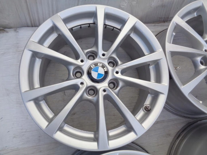 4x Alufelge 16 Zoll 7.0" 5x120 31ET Glanz Silber BMW 1 F21 E81 E87 F20 Rim Wheel FEL3269098338zb