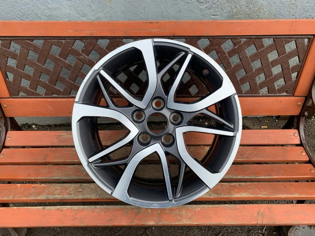 1x Alufelge 17 Zoll 7.0" 5x114.3 Glanz Graphit PW457-OR002 Mg Rim Wheel FEL5323205801wv