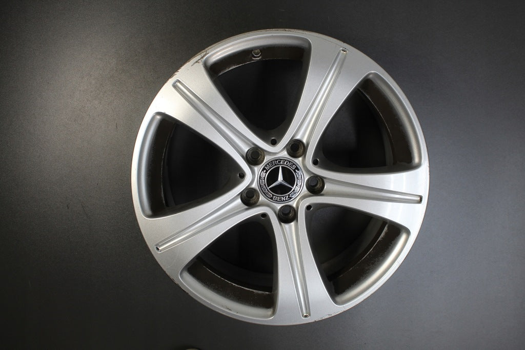 4x Alufelge 17 Zoll 7.5" 5x112 40ET Glanz Silber A2134011200 Mercedes-Benz W213 FEL6202653600of