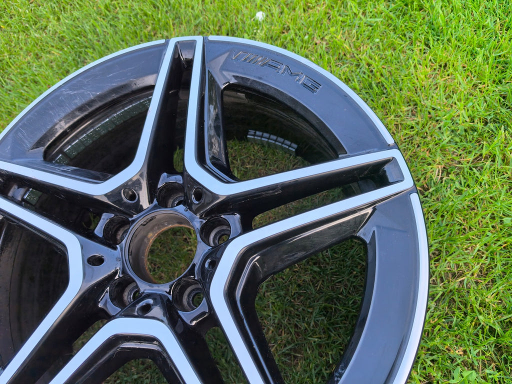 1x Alufelge 18 Zoll 7.5" 5x112 44ET A2054019500 Mercedes-Benz Amg Rim Wheel FEL3006404211zn