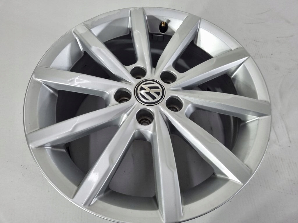 1x Alufelge 16 Zoll 7.0" 5x100 46ET Glanz Grau 6C0601025A VW I Rim Wheel FEL4583225319el