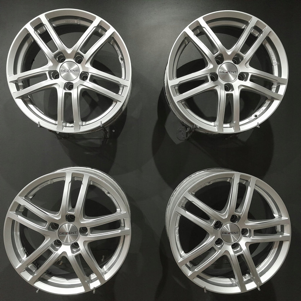 4x Alufelge 17 Zoll 7.0" 5x112 44 5ET Glanz Silber KBA51743 Mercedes-Benz W206 FEL2139444879gg