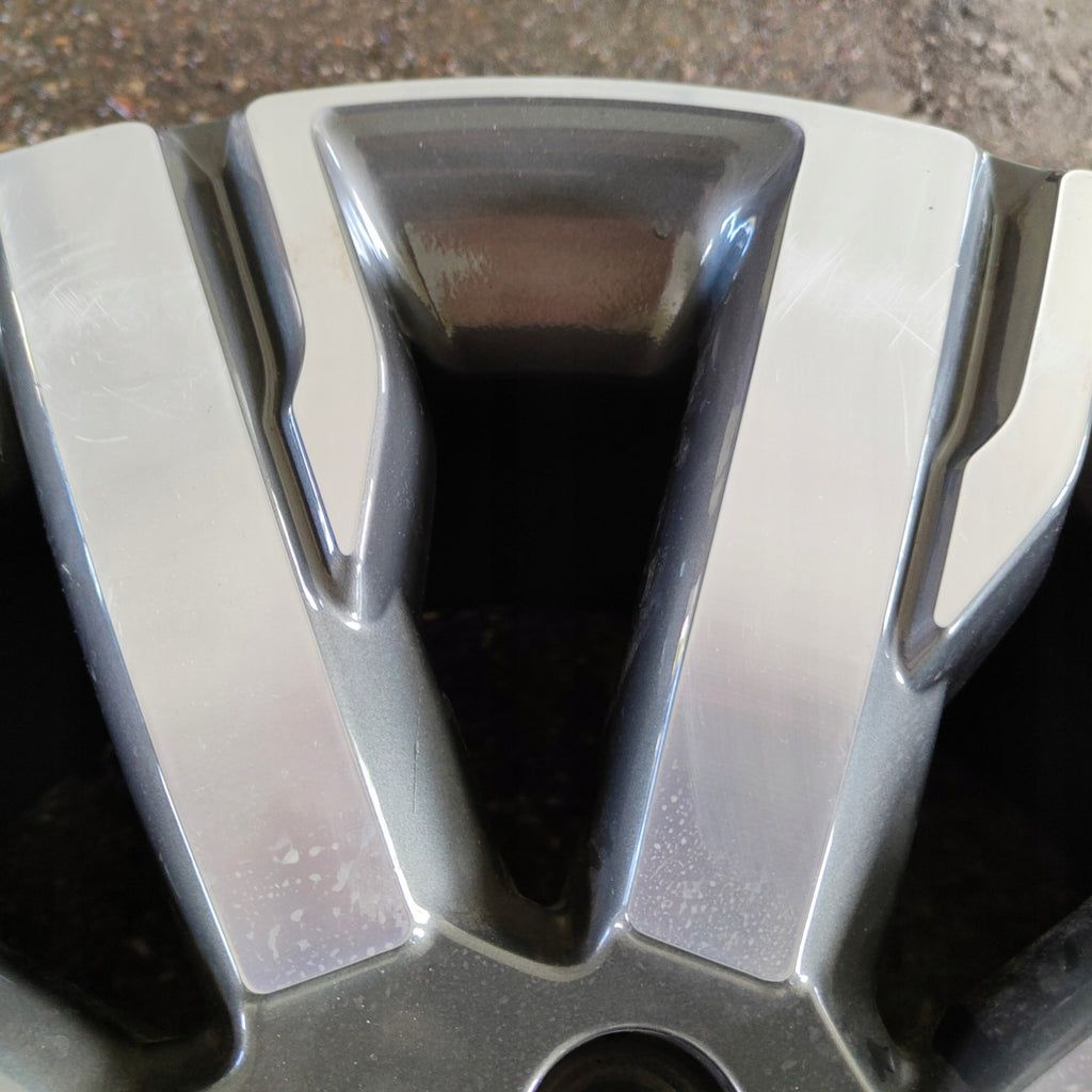 1x Alufelge 19 Zoll 8.0" 5x108 45ET Glanz Silber Land Rover Rim Wheel FEL3334558722we