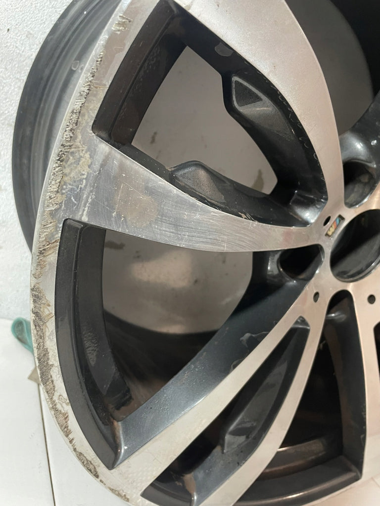1x Alufelge 20 Zoll 10.0" 5x120 40ET Glanz Schwarz 7846790 BMW X5 E70 X6 E71 FEL9584680380jh