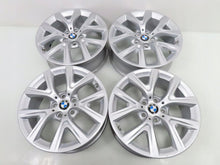 Laden Sie das Bild in den Galerie-Viewer, 4x Alufelge 17 Zoll 6.5" 5x112 39ET Glanz Silber 6856076 BMW F39 X1 F48 FEL1052918538tv