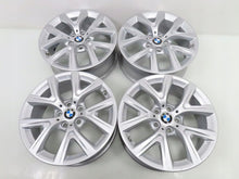 Laden Sie das Bild in den Galerie-Viewer, 4x Alufelge 17 Zoll 6.5" 5x112 39ET Glanz Silber 6856076 BMW F39 X1 F48 FEL1052918538tv