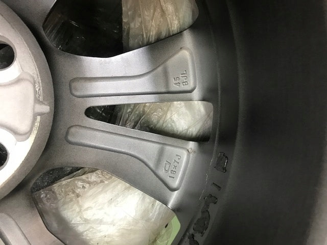 1x Alufelge 18 Zoll 7.5" 5x114.3 45ET Glanz Graphit 100324-2 Lexus Rim Wheel FEL2845160249hn