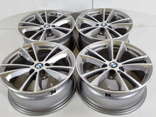 Laden Sie das Bild in den Galerie-Viewer, 1x Alufelge 17 Zoll 7.5" 5x112 27ET Glanz Graphit BMW G31 G30 Rim Wheel FEL7242730095vm