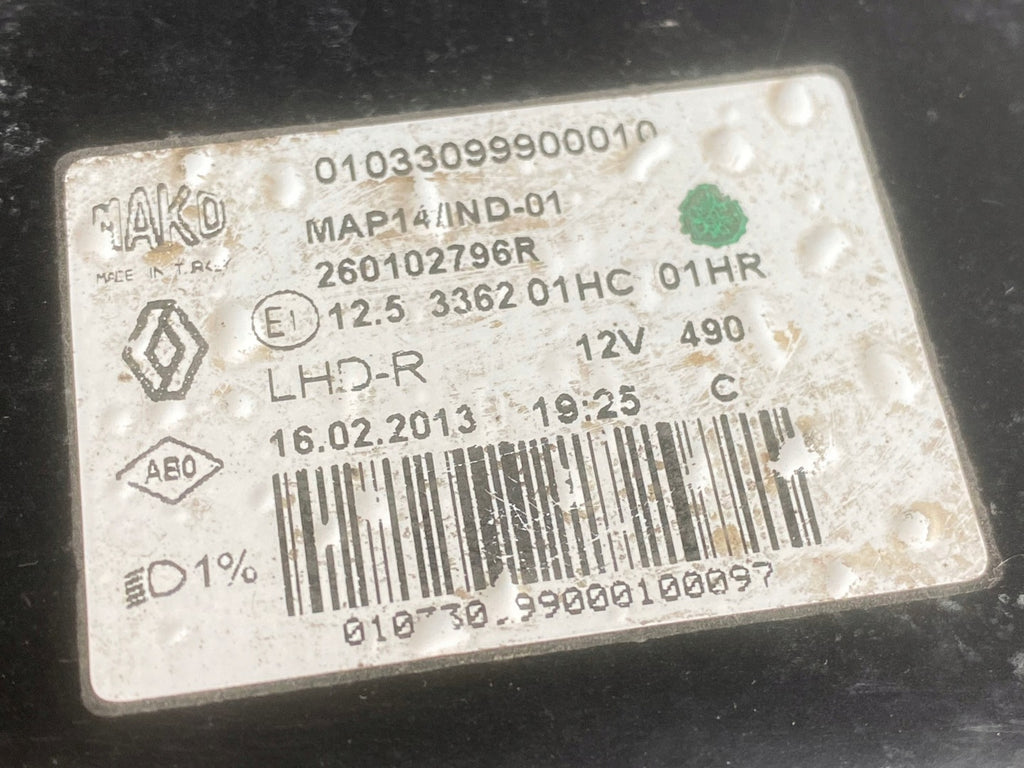 Frontscheinwerfer Renault Clio IV 260102796R 260601850R Rechts oder Links SCH1127119374fr