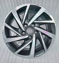Load image into Gallery viewer, 1x Alufelge 16 Zoll 6.5" 5x112 46ET Glanz Schwarz 5G0601025DS VW Golf Vii FEL2773800558vr