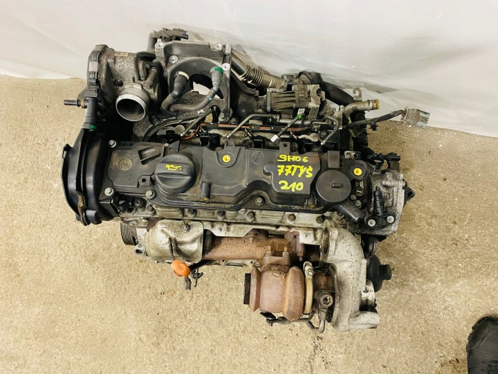Motor Citroën Peugeot I 9H06 1.6 EHDI 77TKm Diesel Engine Komplett MOT3797157320mg