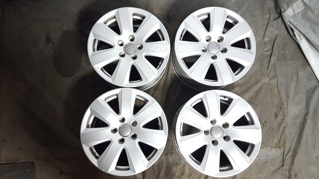 4x Alufelge 16 Zoll 5x112 4F0601025AD Audi A6 A4 Rim Wheel