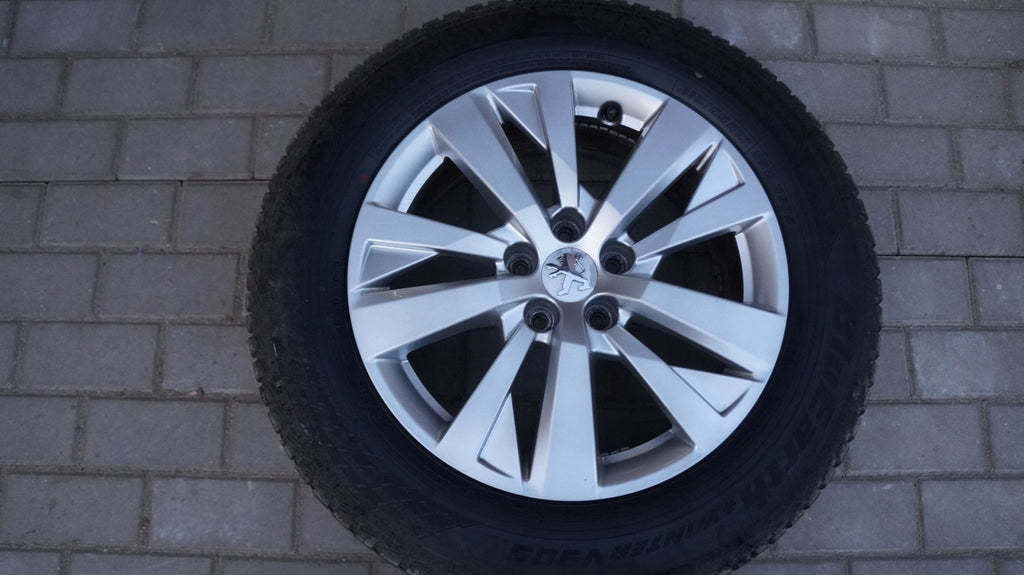 1x Alufelge 17 Zoll 7.0" 5x108 42ET 9809687177 Peugeot Rim Wheel FEL3857928694uo