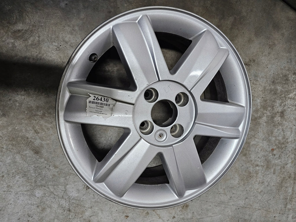 4x Alufelge 16 Zoll 6.5" 4x100 49ET 8200217241 Renault Rim Wheel FEL3452901551vj
