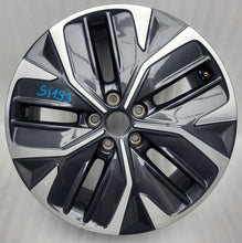 Load image into Gallery viewer, 1x Alufelge 19 Zoll 7.5" 5x114.3 54 5ET Glanz Schwarz 52910-CV110 Kia Ev6 FEL1889491161mg