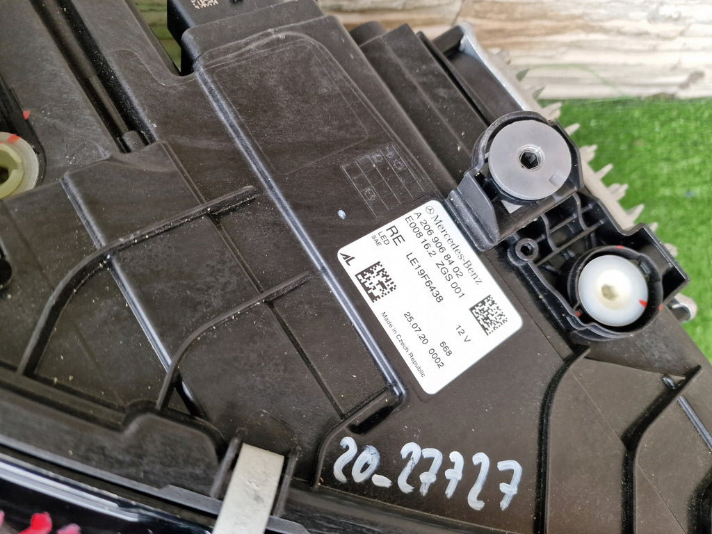 Frontscheinwerfer Mercedes-Benz W206 2069068402 Rechts Scheinwerfer Headlight SCH5867259169fd