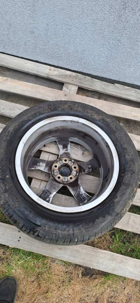 1x Alufelge 18 Zoll 8.0" 5x112 39ET Glanz Silber 80A601025BE Audi Q5 Rim Wheel FEL9813287394zx