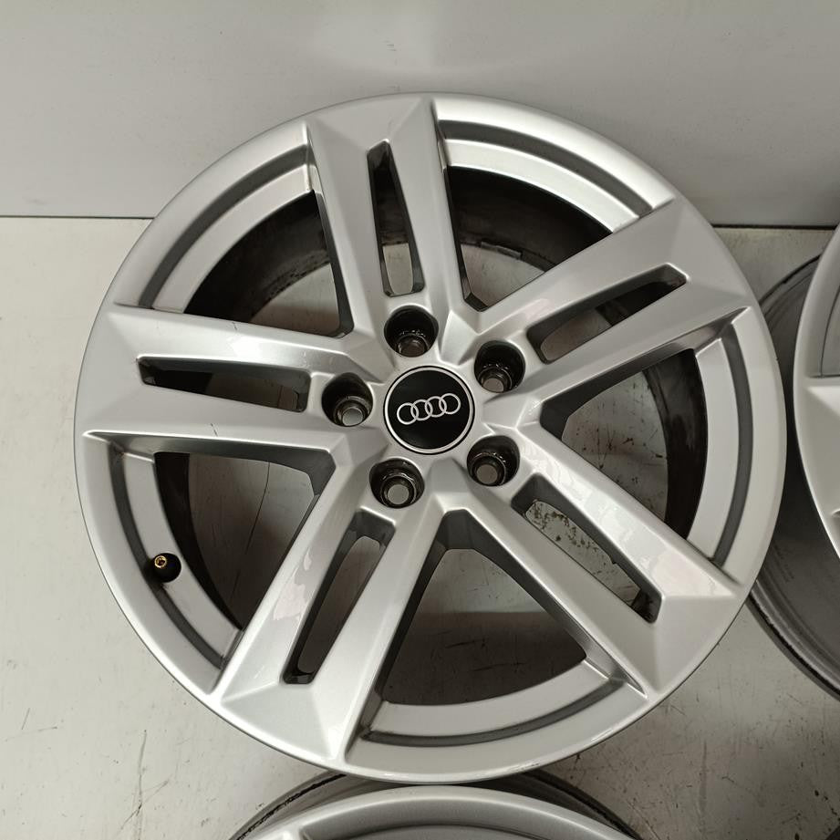 4x Alufelge 17 Zoll 7.0" 5x112 42ET Glanz Silber 8W0601025P Audi A4 B9 Rim Wheel FEL5473464662hl