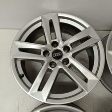 Laden Sie das Bild in den Galerie-Viewer, 4x Alufelge 17 Zoll 7.0" 5x112 42ET Glanz Silber 8W0601025P Audi A4 B9 Rim Wheel FEL5473464662hl