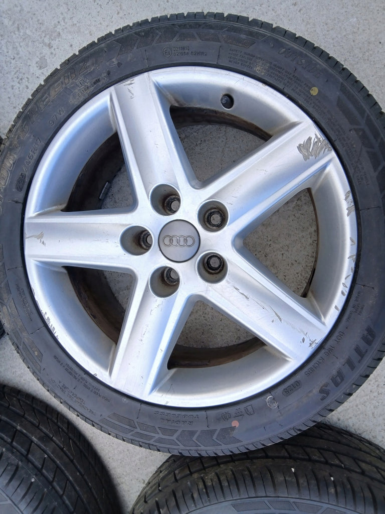 4x Alufelge 17 Zoll 7.5" 5x112 45ET 8E0601025E Audi A4 B6 Rim Wheel FEL5402026301ws