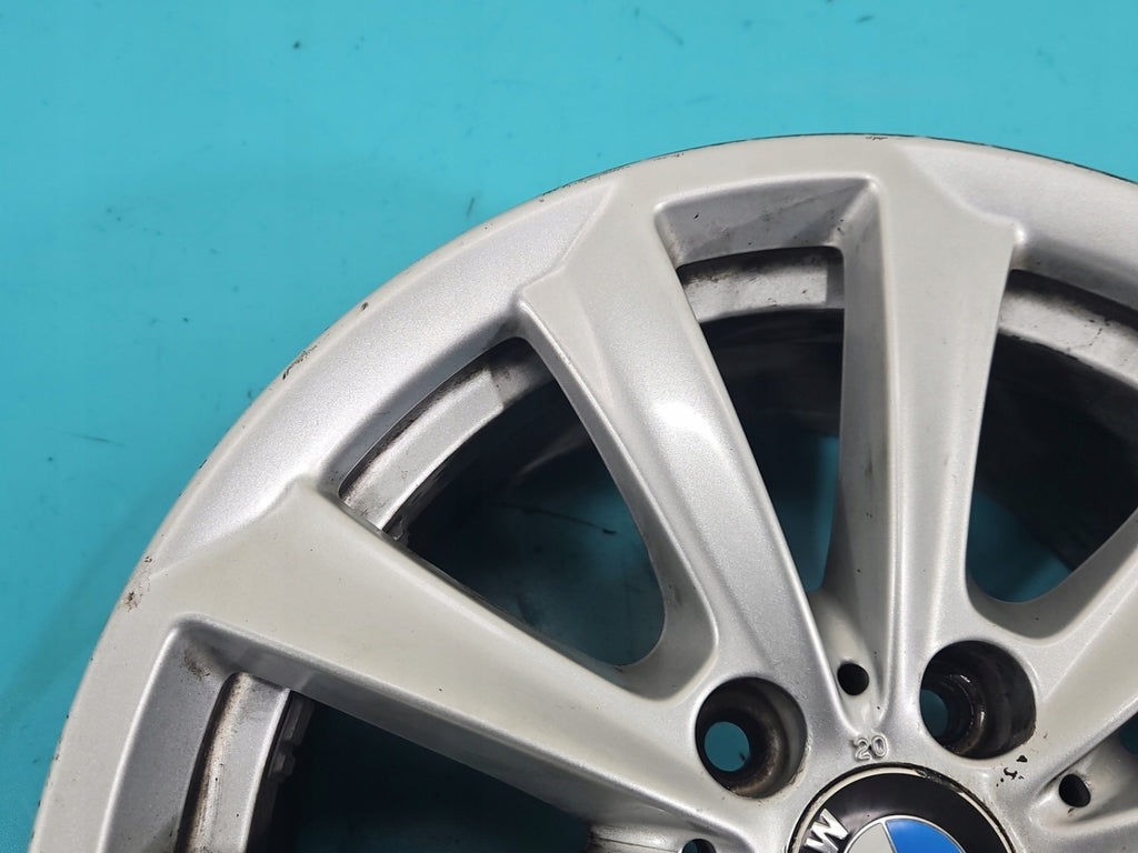 1x Alufelge 17 Zoll 8.0" 5x120 30ET Silber 6780720 BMW F30 Rim Wheel FEL9616938949wq