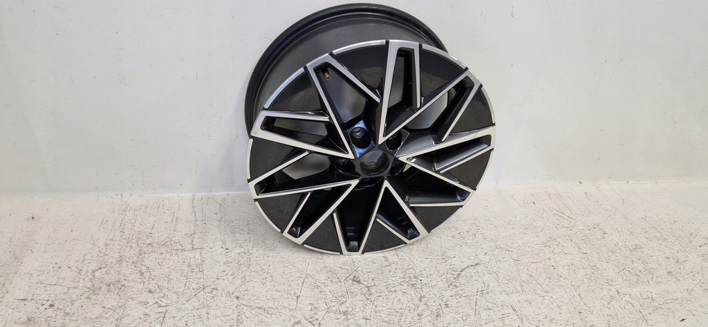 1x Alufelge 17 Zoll 7.0" 5x112 46ET Glanz Silber 5E3601025 Mg Octavia 5e3