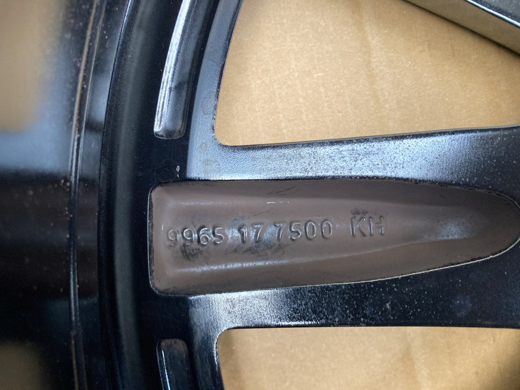1x Alufelge 20 Zoll 7.5" 5x114.3 45ET Glanz Schwarz 9965177500 Mazda Cx60 FEL5205516817im