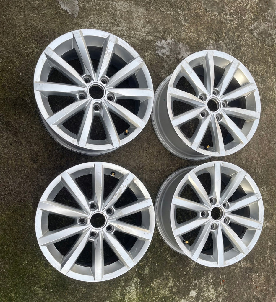 4x Alufelge 16 Zoll 6.5" 5x112 5Q0601025BQ VW Golf Vii Rim Wheel FEL1183616594yt