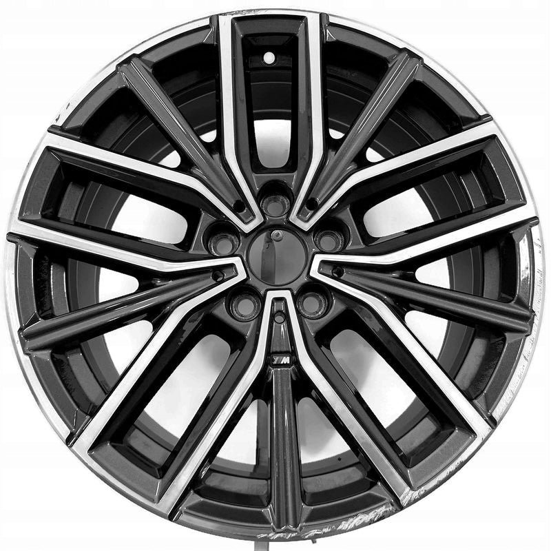 1x Alufelge 18 Zoll 7.5" 5x112 50ET Glanz Graphit 6891179 BMW F45 Mg Rim Wheel