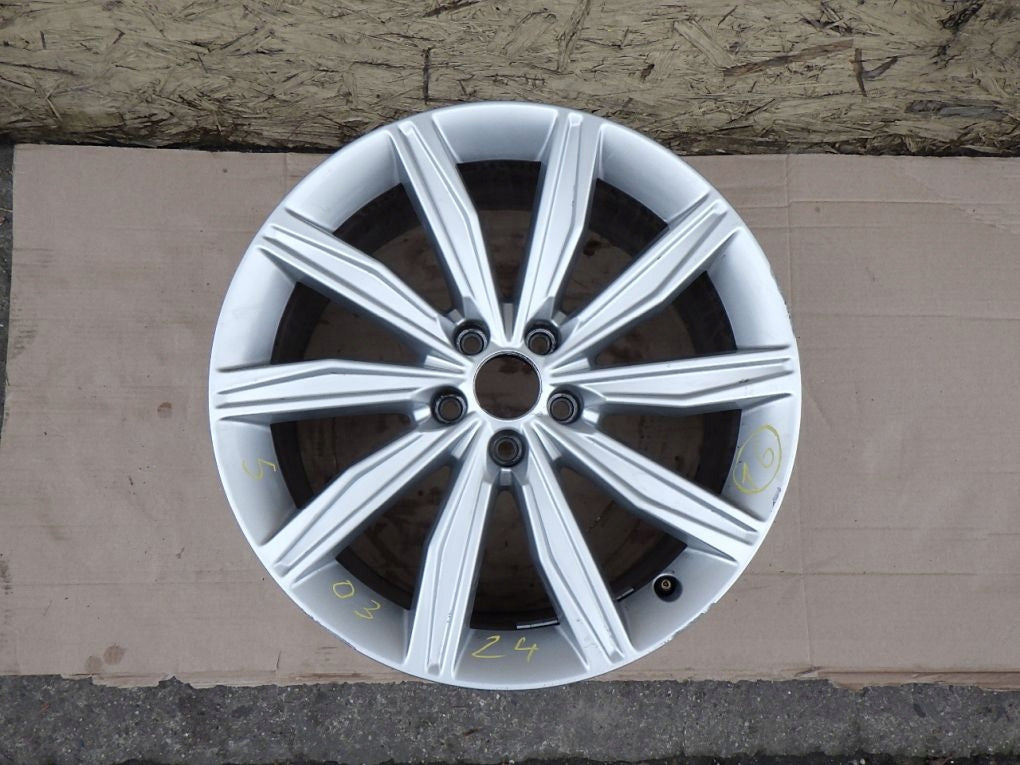 1x Alufelge 19 Zoll 8.5" 5x112 40ET 4K0601025G Audi A6 C8 Rim Wheel