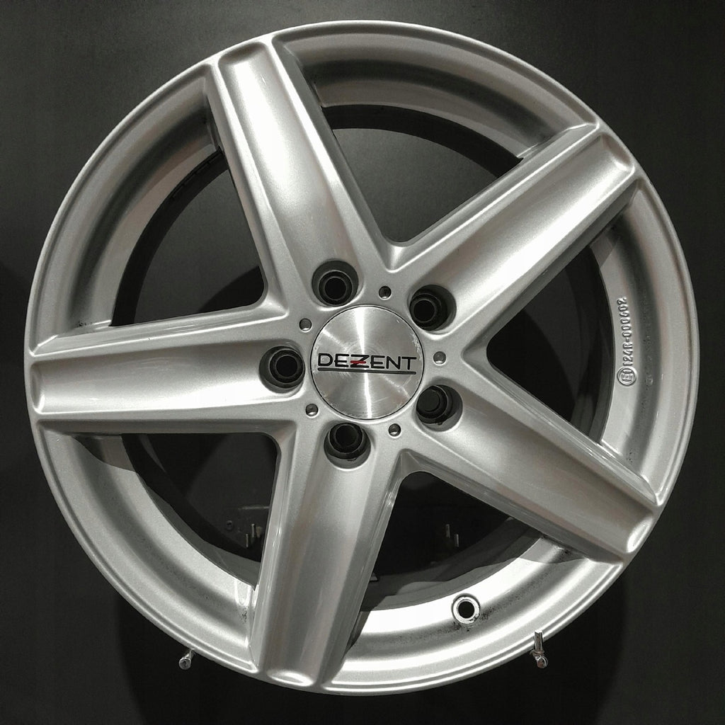 4x Alufelge 16 Zoll 6.5" 5x112 38ET 124R000602 Mercedes-Benz W176 W204 Rim Wheel FEL4660507782pw