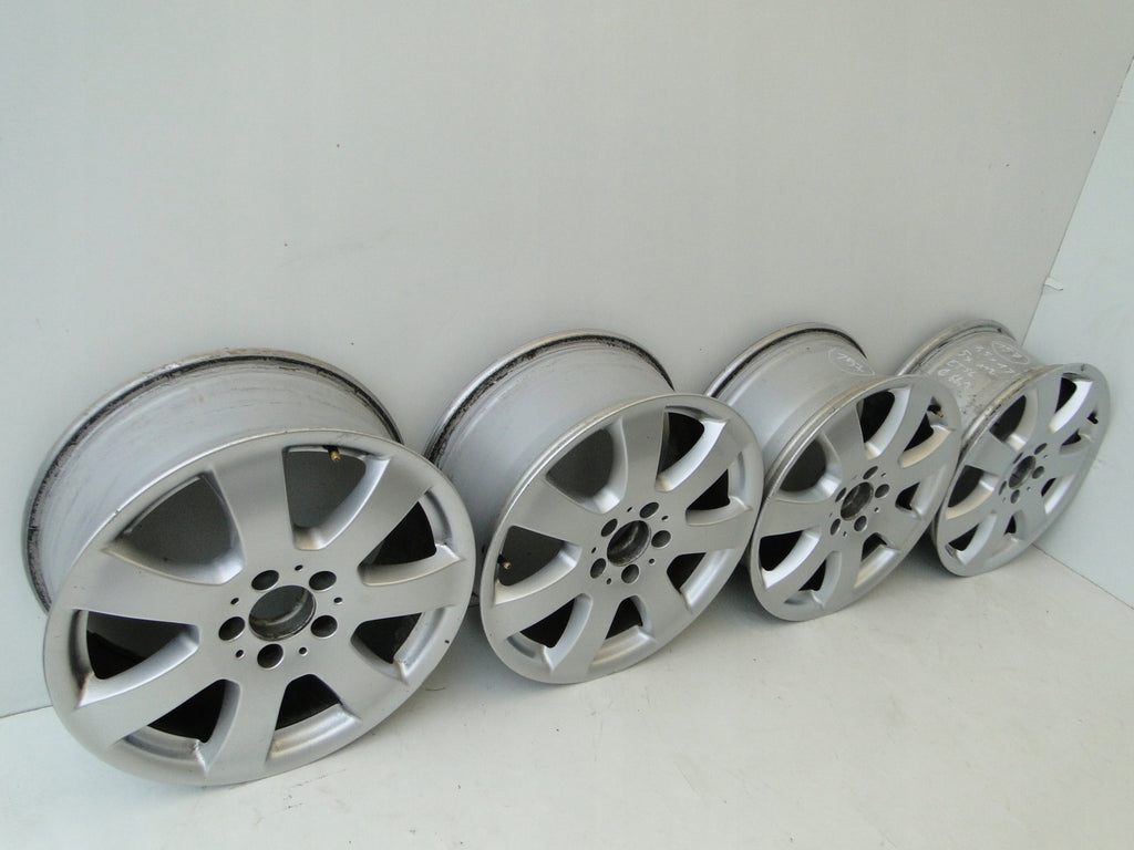 4x Alufelge 17 Zoll 7.5" 5x112 56ET Glanz Silber A2514011002 Mercedes-Benz