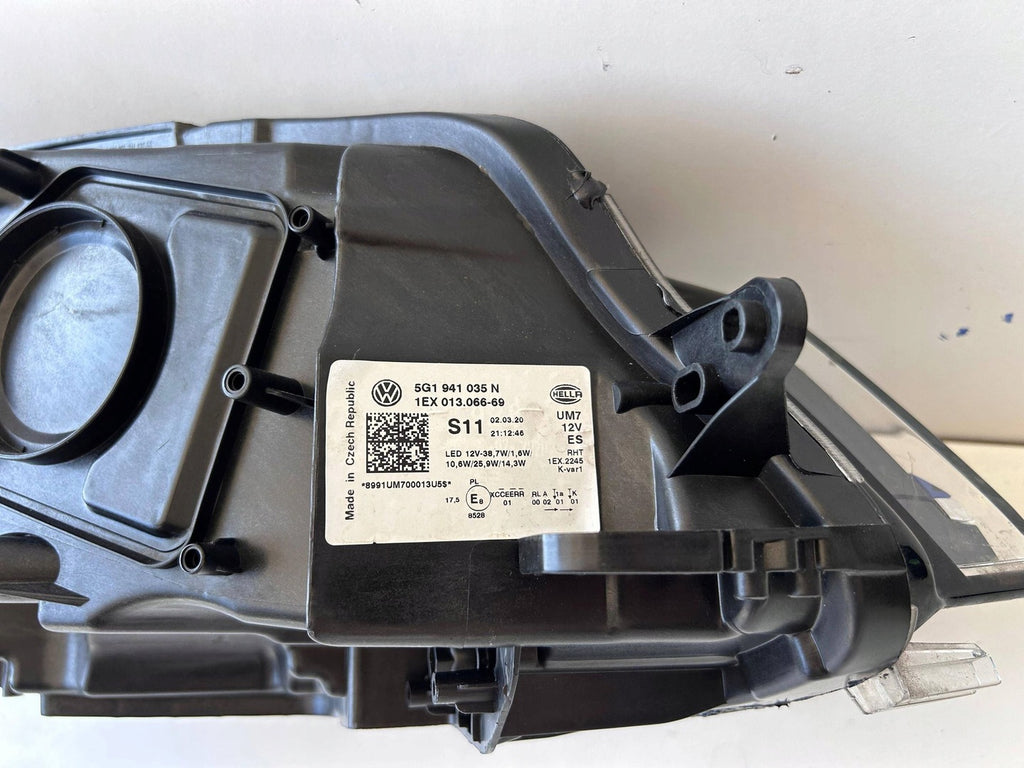 Frontscheinwerfer VW Golf VII 5G1941035 LED Links Scheinwerfer Headlight SCH8955622413sv