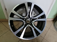 Laden Sie das Bild in den Galerie-Viewer, 1x Alufelge 19 Zoll 9.5&quot; 5x112 48ET Schwarz A2124014902 Mercedes-Benz Rim Wheel