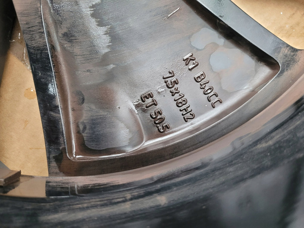 1x Alufelge 18 Zoll 7.5" 4x108 31680403 Volvo Xc40 Rim Wheel