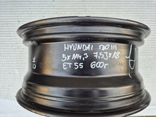 Laden Sie das Bild in den Galerie-Viewer, 1x Alufelge 18 Zoll 7.5" 5x114.3 55ET 52910G4CA0 Hyundai I30 Iii Rim Wheel FEL7429256599fp