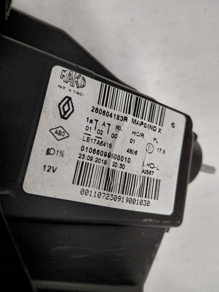 Frontscheinwerfer Renault Clio I V 260604183R LED Links Scheinwerfer Headlight SCH2082977109pp