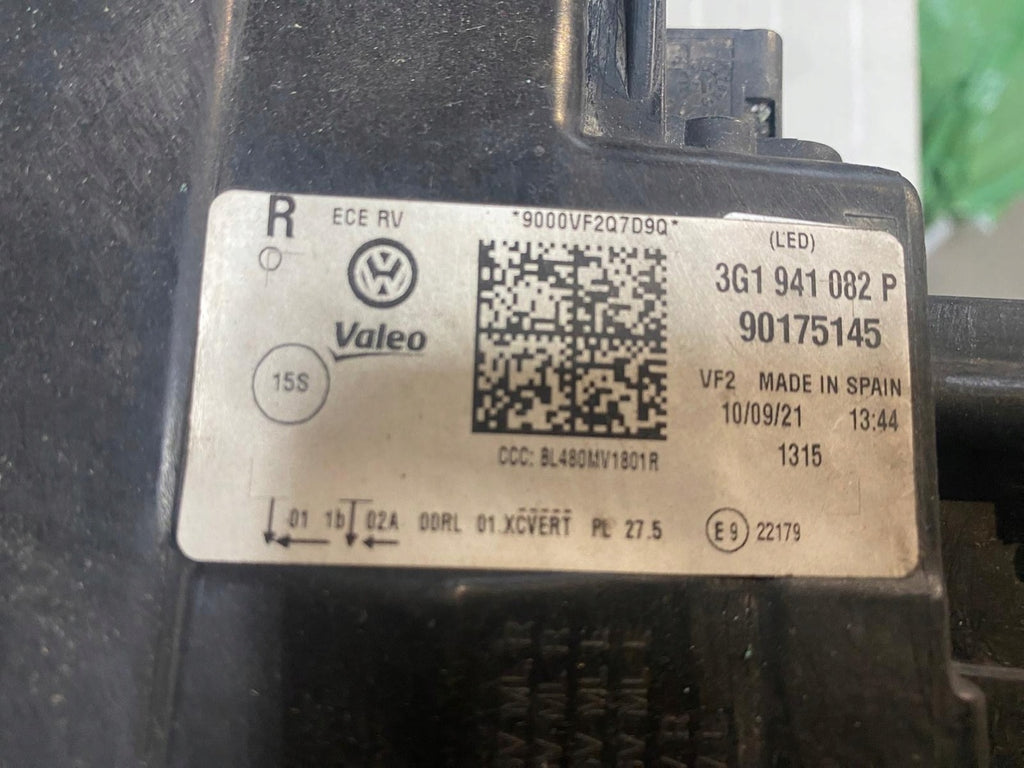 Frontscheinwerfer VW Passat B8 3G1941082P LED Rechts Scheinwerfer Headlight SCH7070527746sh