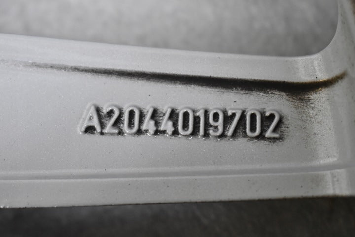 1x Alufelge 17 Zoll 8.5" 5x112 58ET Glanz Silber A2044019702 Mercedes-Benz W204 FEL6465603771if