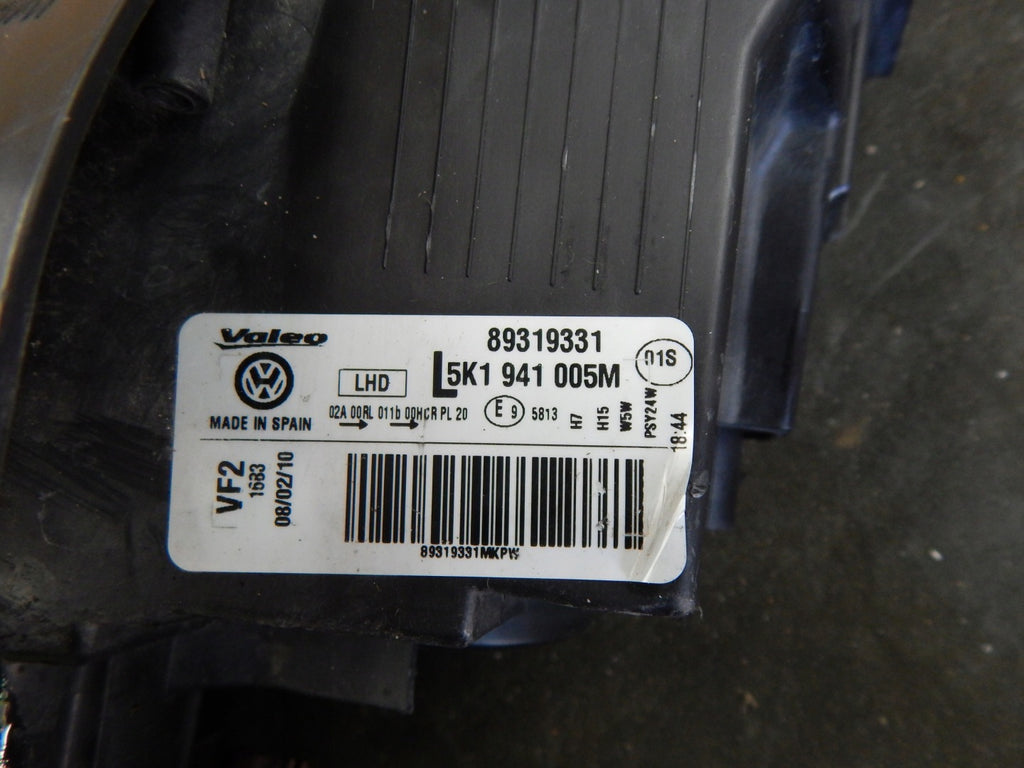 Frontscheinwerfer VW Golf VI I 5K1941005M Links Scheinwerfer Headlight SCH5488558086qb