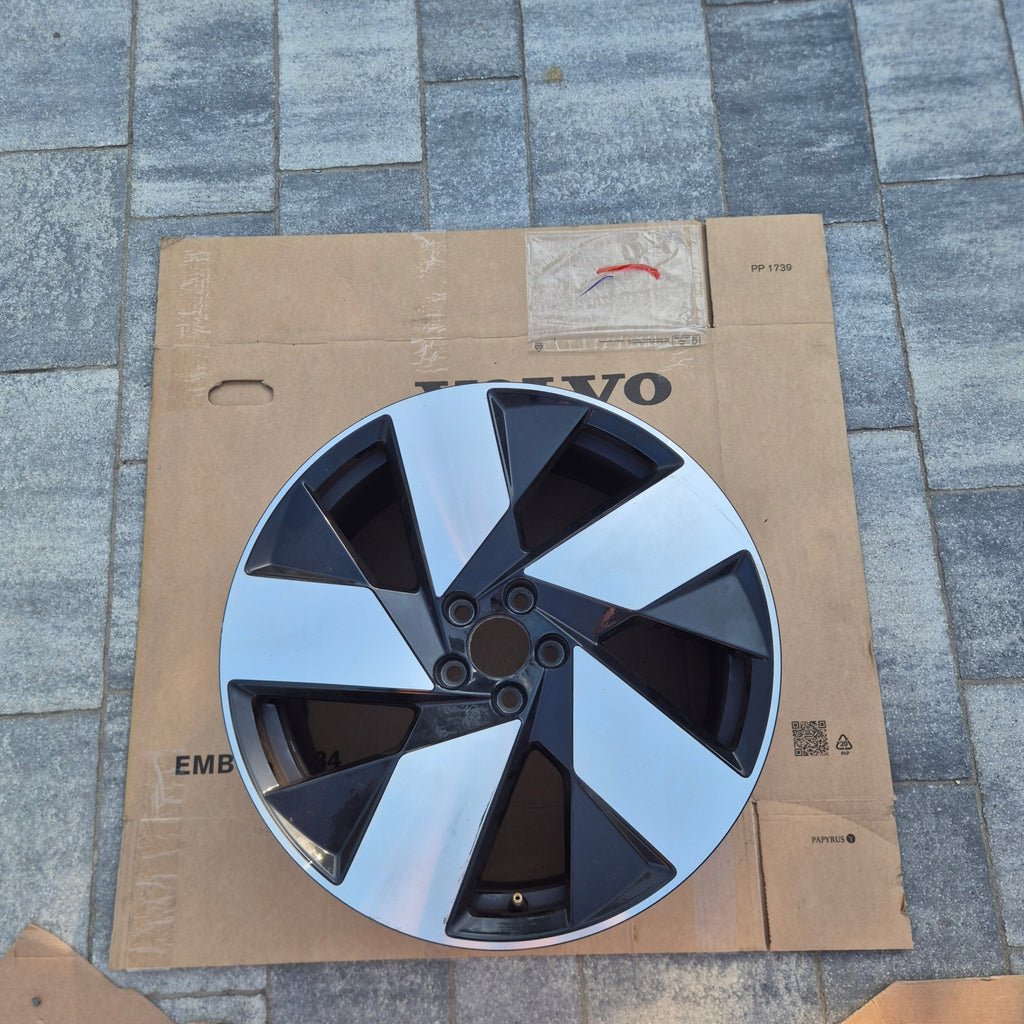 1x Alufelge 20 Zoll 9.0" 5x108 58ET Glanz Schwarz 32143630 Volvo C40 Rim Wheel FEL6910485408bx