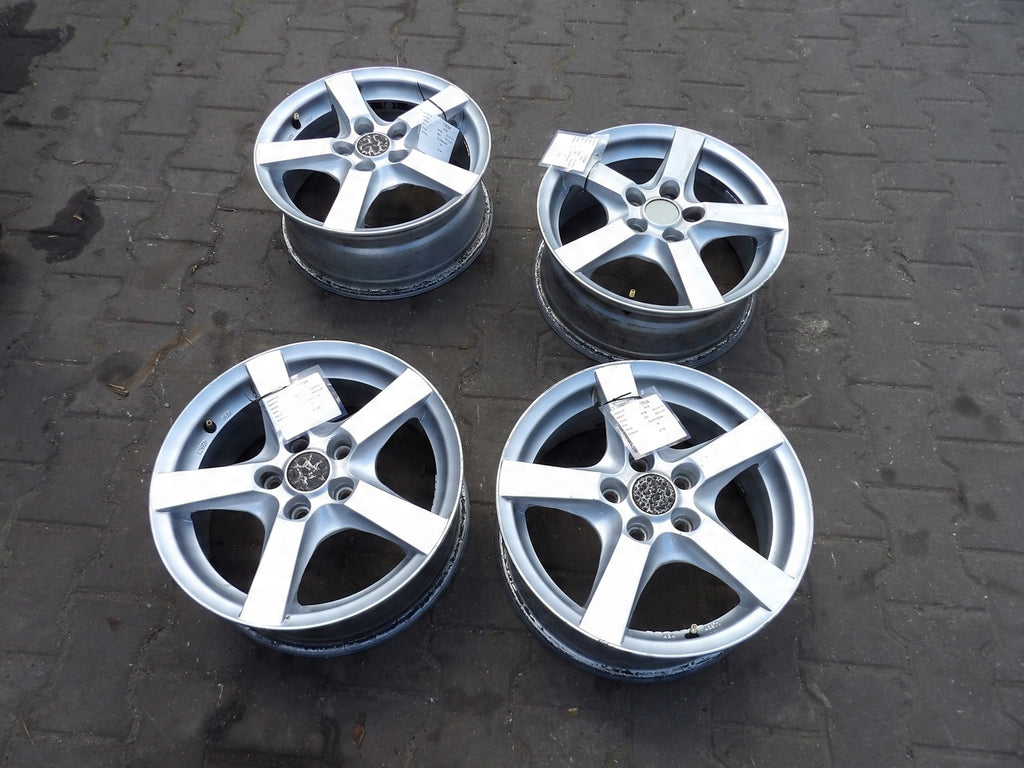 1x Alufelge 16 Zoll 6.5" 5x112 Audi A4 B6 Rim Wheel