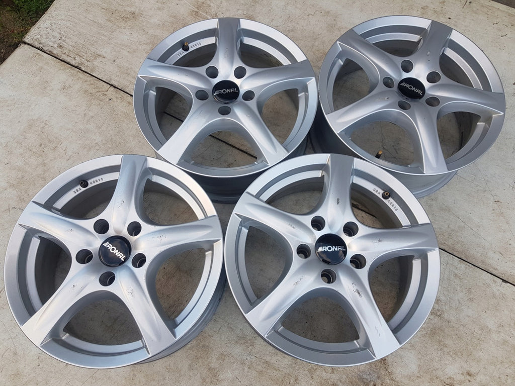 4x Alufelge 16 Zoll 6.5" 5x108 40ET KBA45255 Citroën X Rim Wheel FEL9569705070fn
