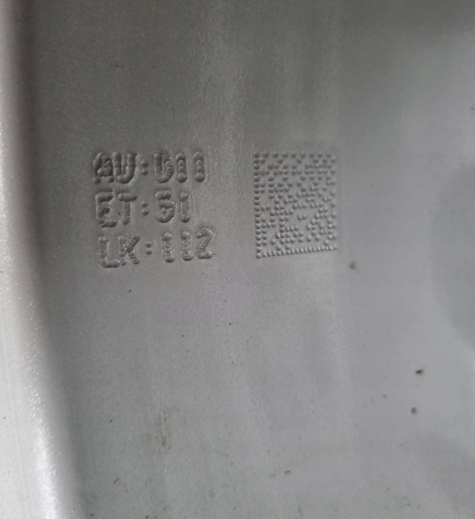 1x Alufelge 18 Zoll 7.5" 5x112 51ET KBA49046 Audi 1 5 Rim Wheel FEL1830994142jw