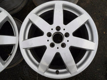 Load image into Gallery viewer, 4x Alufelge 17 Zoll 7.5" 5x112 56ET Glanz Silber A1644014502 Mercedes-Benz W164 FEL1248798895qu