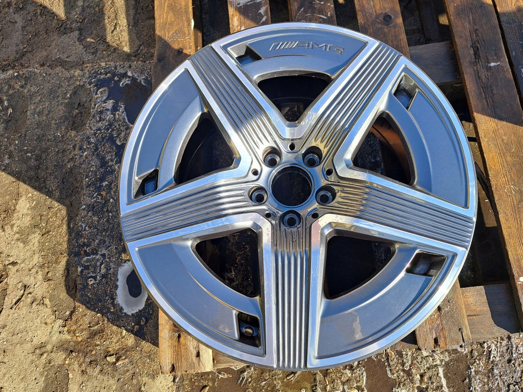1x Alufelge 19 Zoll 9.0" 5x112 A2544010500 Mercedes-Benz Glc Amg Rim Wheel FEL1421958928hh