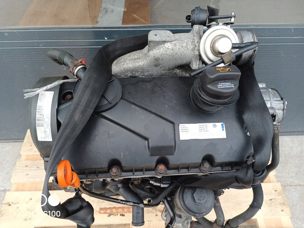 Motor VW Transporter AXC 1.9 TDI 85PS 63kW 273TKm Diesel Engine Komplett